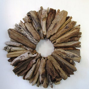 Driftwood Wreath, Rustic Home Decor, Beach Home Decor MADE TO ORDER door decor peacelovedriftwood, housewarming gift, beach wreath. Home. image 2