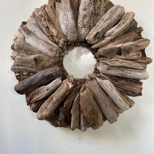 Driftwood Wreath, Rustic Home Decor, Beach Home Decor MADE TO ORDER door decor peacelovedriftwood, housewarming gift, beach wreath. Home. image 7