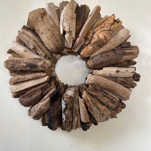 Driftwood Wreath, Rustic Home Decor, Beach Home Decor MADE TO ORDER door decor peacelovedriftwood, housewarming gift, beach wreath. Home. image 6