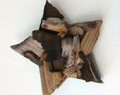 Driftwood Star Driftwood Wall Decor: Coastal Chic Home Decor, Rustic Home Decor