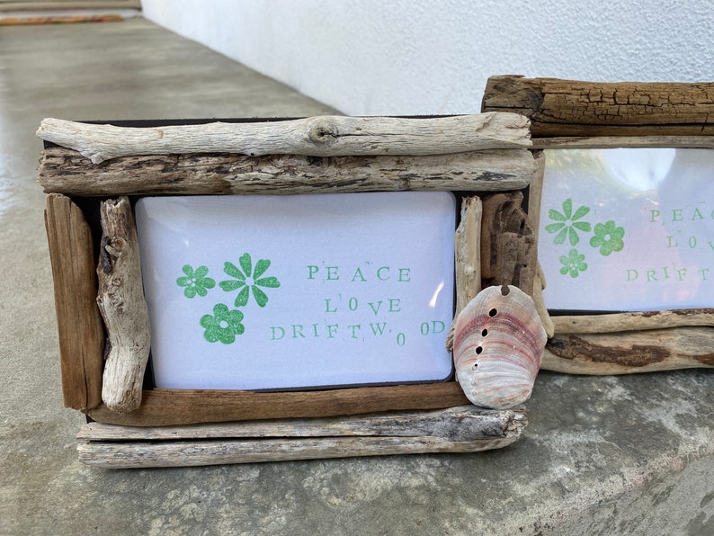 Set of Three Driftwood Frames made to Orderselect Color Etsy