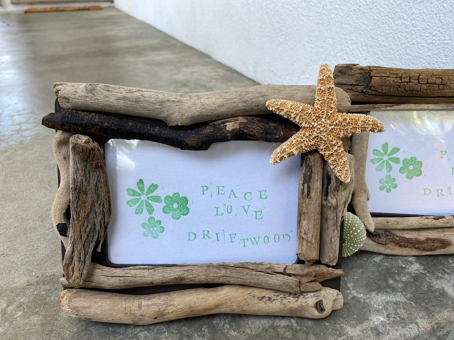 Set of Three Driftwood Frames made to Orderselect Color Etsy