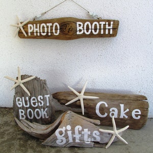 Driftwood Wedding Sign - Bruiloft Decor (op bestelling gemaakt) Geweldig cadeau-idee peacelovedriftwood