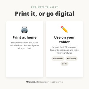 ADHD-planner voor freelancers | Printbare focuskit voor ADHD | Productiviteits-, klanten- en factuurtracker voor freelancers | Zelfstandige neurodivergente persoon afbeelding 4