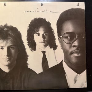 KRU Smile Vinyl Record: 1988 New Wave Synth-Pop - Beluga Blue Records