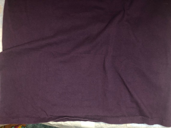 Vintage 1990s Alaska Purple Cotton Souvenir T-Shi… - image 10