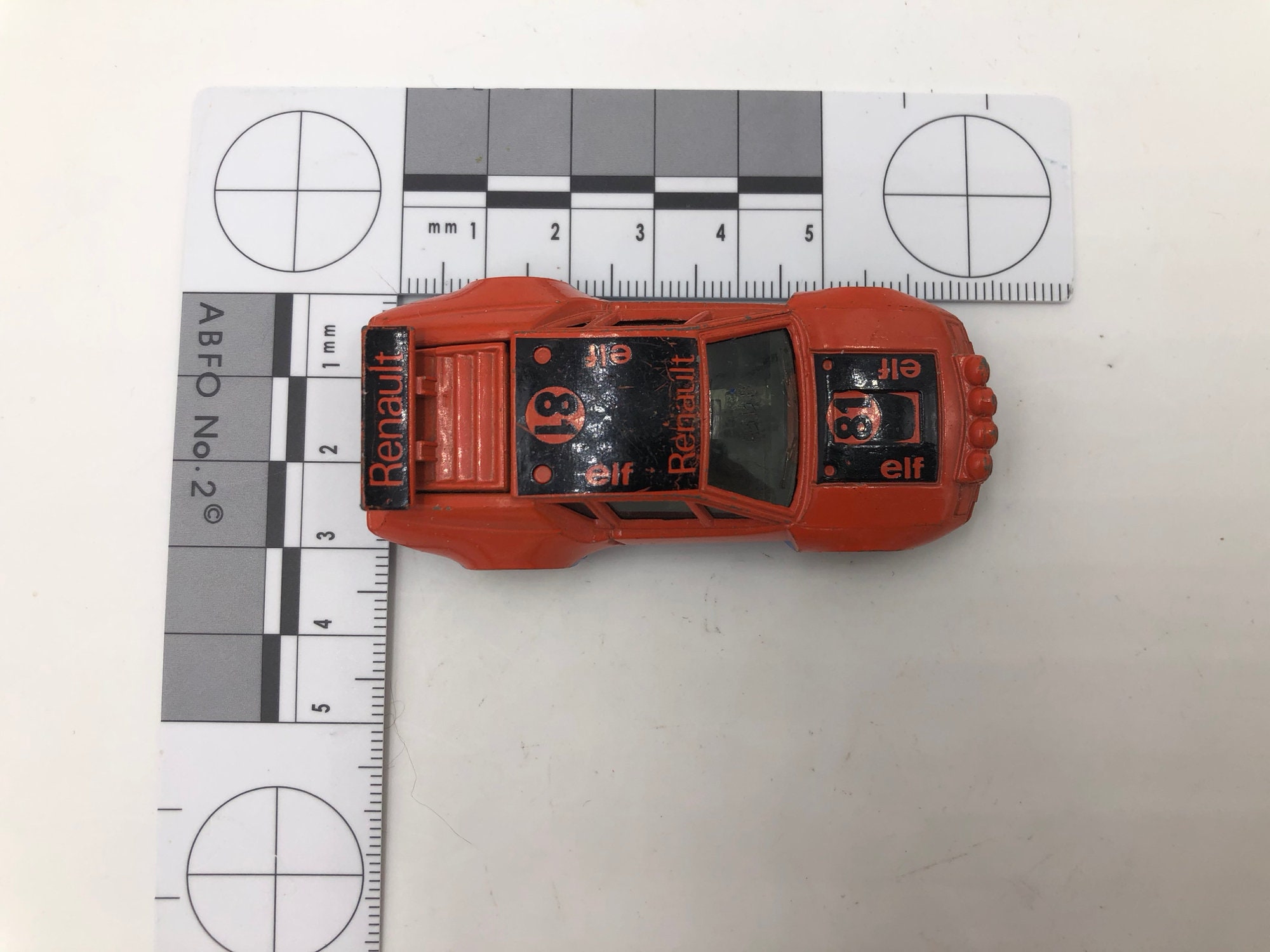 Vintage Tomica Alpine Renault A310 Rally Car - 1980s Pocket Cars