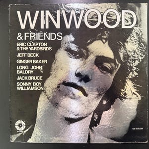 Vintage 1972 LP “Winwood & Friends” – Stevie Winwood, Springboard SPB-4040