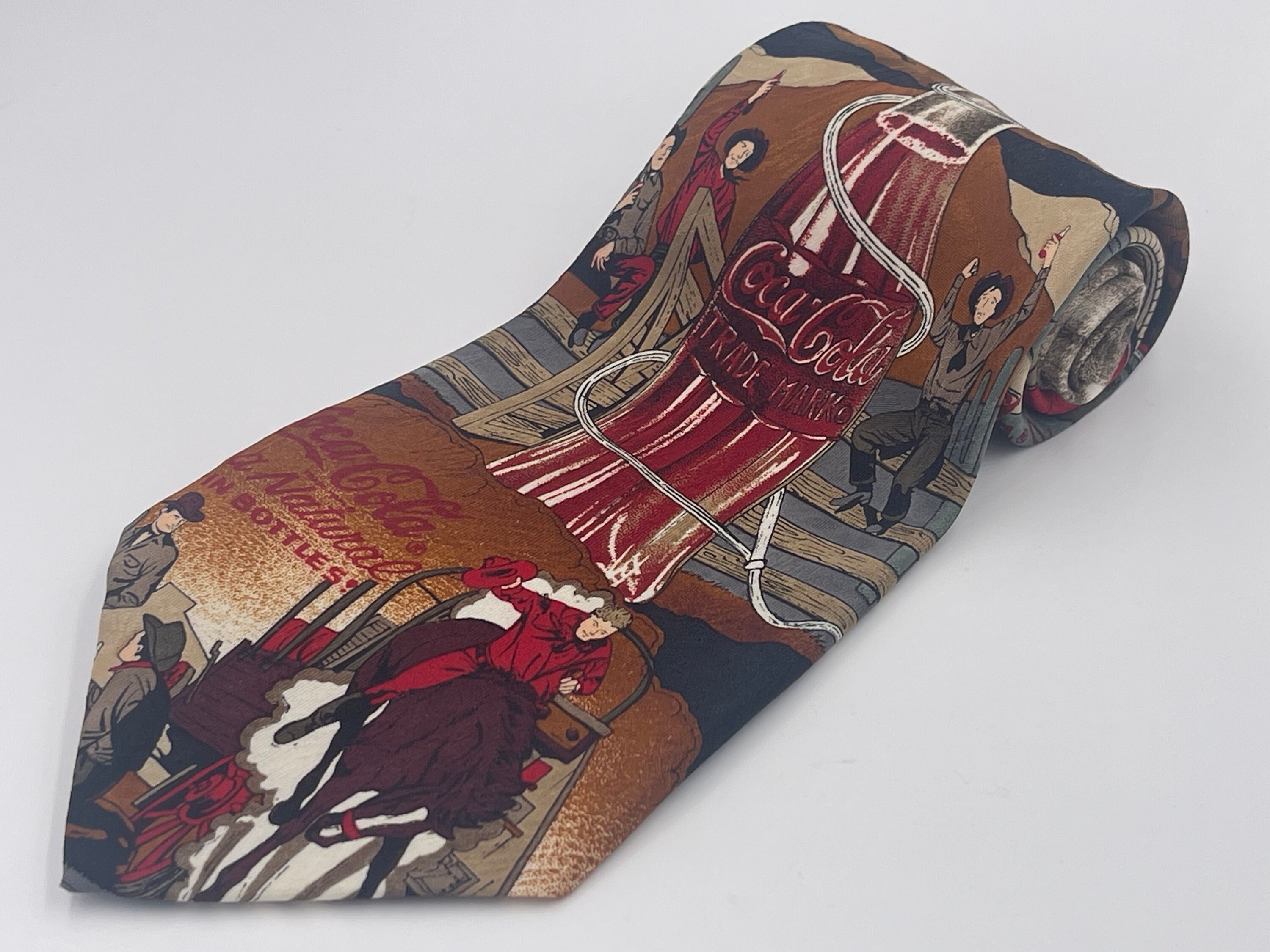 coca cola neck tie