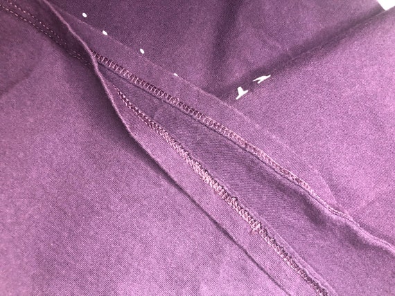Vintage 1990s Alaska Purple Cotton Souvenir T-Shi… - image 8