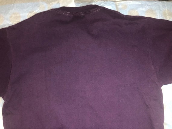 Vintage 1990s Alaska Purple Cotton Souvenir T-Shi… - image 7