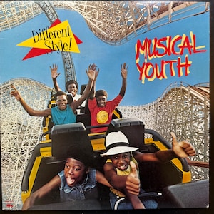 Disco in vinile vintage, &quot;Different Style&quot;, Musical Youth, 33 giri, LP MCA Records, Reggae-Pop