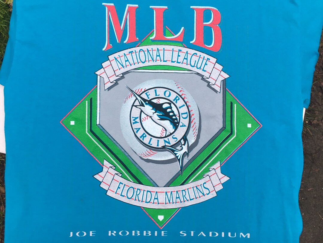 ヴィンテージ 1990 年代 フロリダ マーリンズ MLB ベースボール ブルー