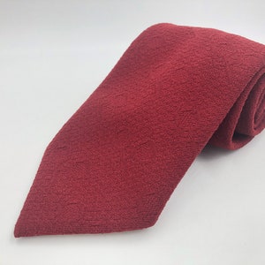 Vintage 1970s Wide Burnt Orange Polyester Tie by Cabot Royale