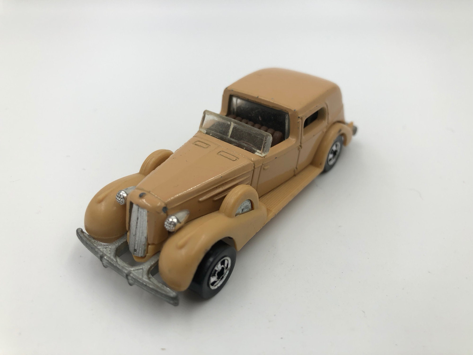 Hot Wheels 1981 '35 Classic Caddy Cadillac Noir 1/64 Malaisie Vintage