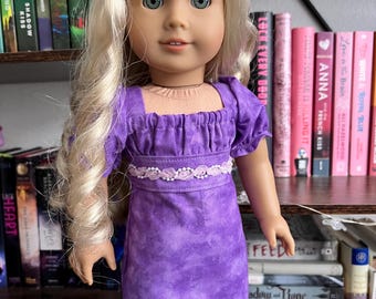 Purple and Pink Dress for 18 Inch Dolls CLEARANCE