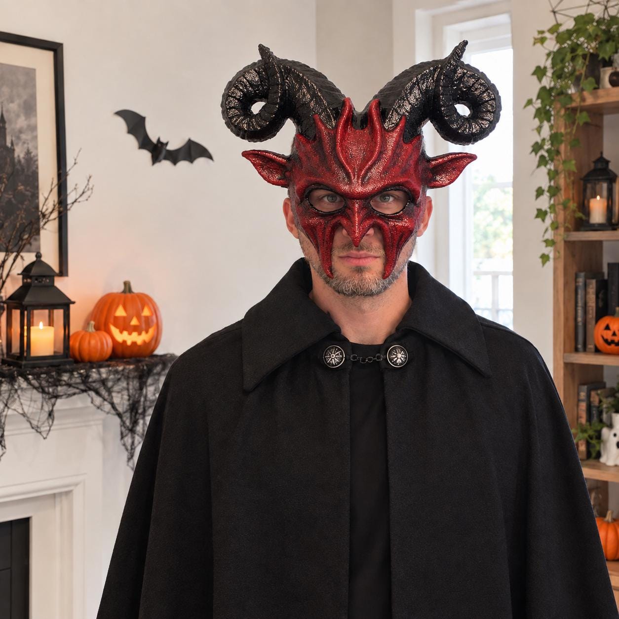 Devil Masquerade - Etsy