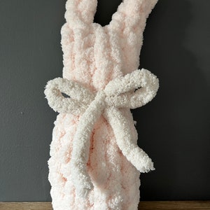 Handmade Stuffed Knit Bunny image 7