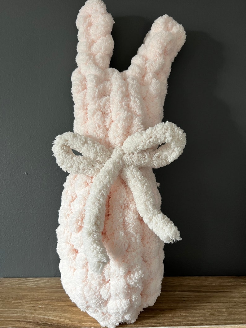 Handmade Stuffed Knit Bunny image 7