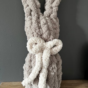 Handmade Stuffed Knit Bunny image 2