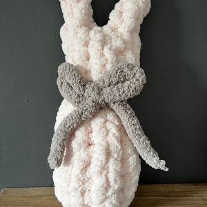 Handmade Stuffed Knit Bunny image 4