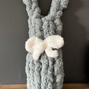 Handmade Stuffed Knit Bunny image 8