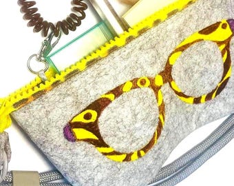 Glasses Case/Small pouch – Slim & Stylish Eyewear Protection and daily bag