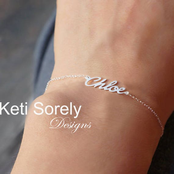 Personalized Name Bracelet or Anklet 