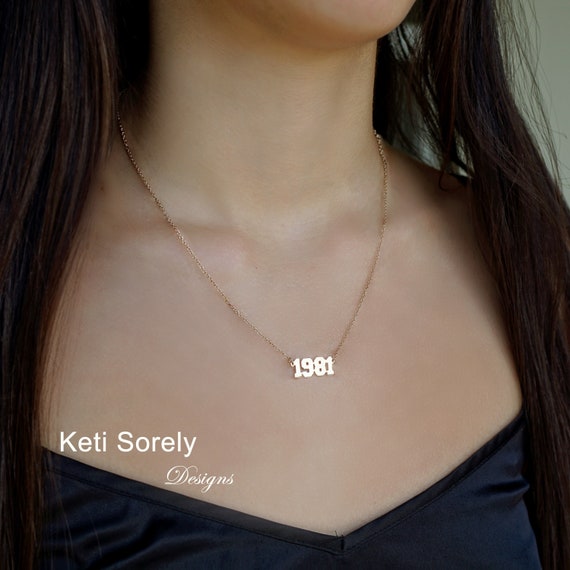 Personalized Birth Year or Number 