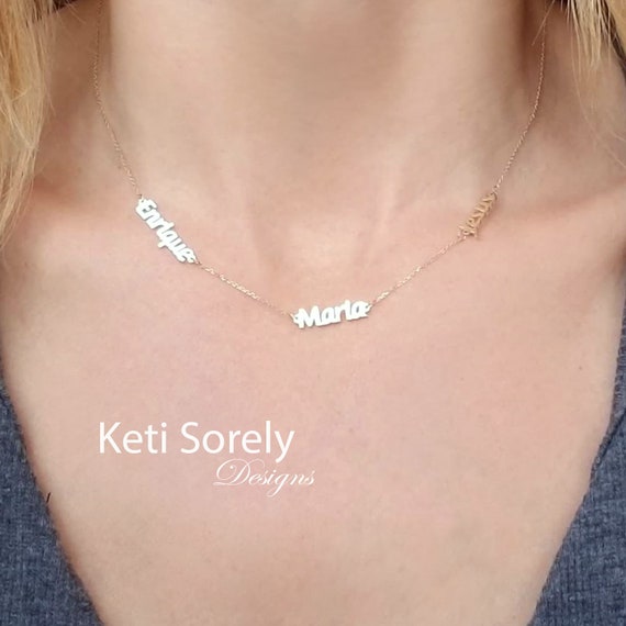 Necklace with his name deals