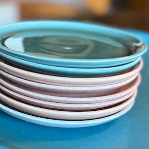 Russel Wright Side Plate – American Modern Bread & Butter Dish | Mid Century Steubenville Pottery | Marked and unmarked