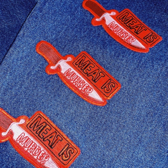 1990s Meat Is Murder Shredded Tommy Hilfiger Jeans - image 3