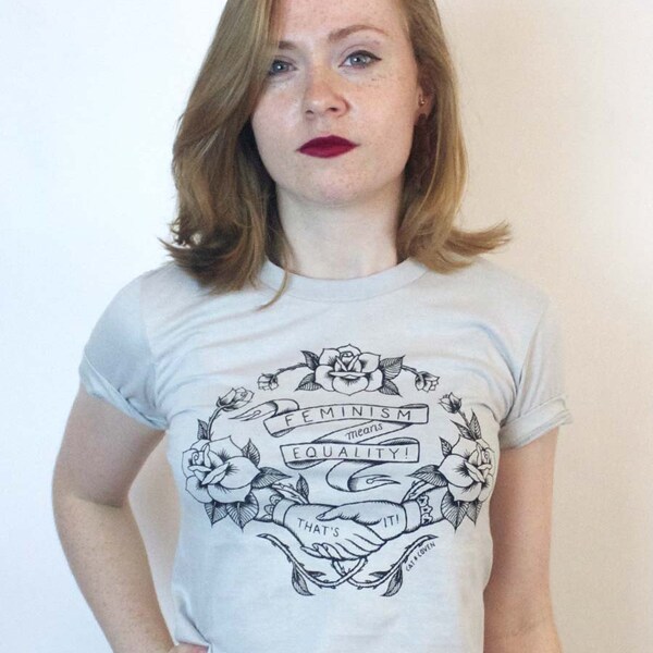 Feminism Means Equality! Women's Tshirt