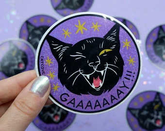 GAAAAAAAY!!! - Glitter Sticker