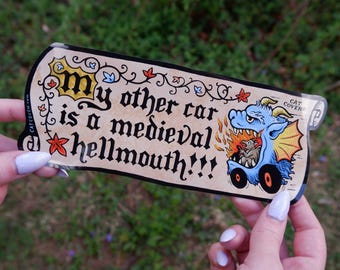 Medieval Hellmouth - Bumper Sticker
