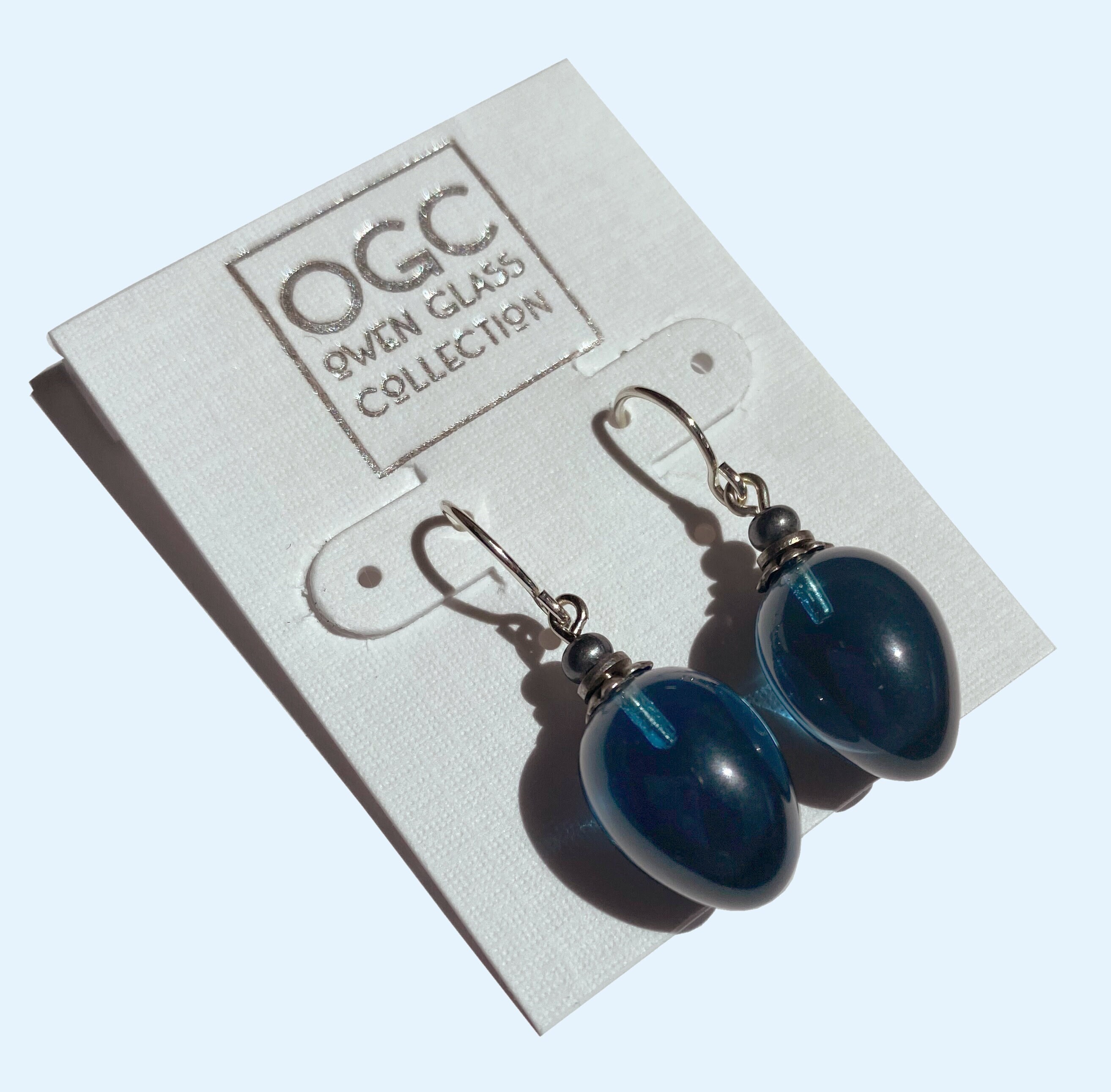 Slate hotsell blue earrings