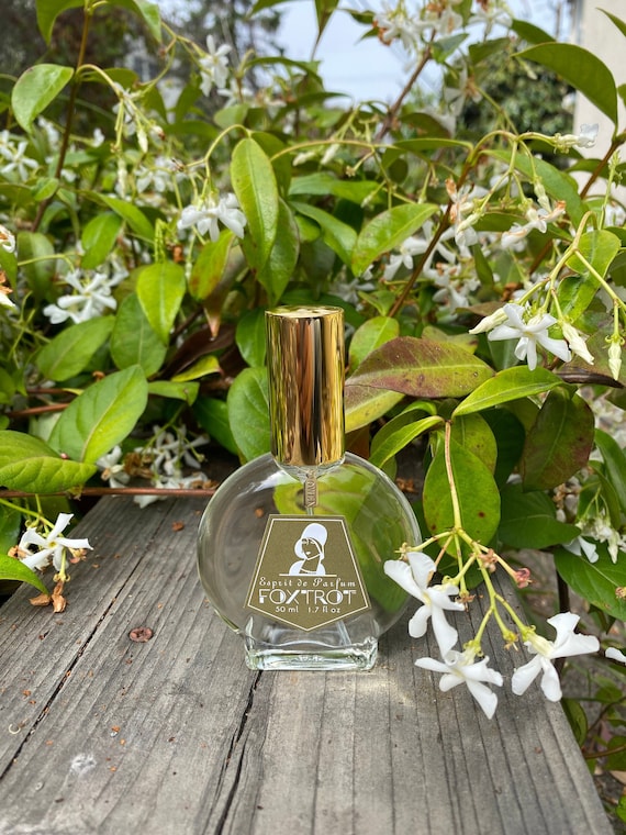 Handmade Perfume SAMPLE SIZE, Bergamot, Grapefruit, Orange Blossom, American Beauty Rose, Freesia and Jasmine, Esprit de Parfum,  "Foxtrot"