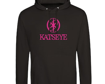 Katseye Neon pink logo Hoodie