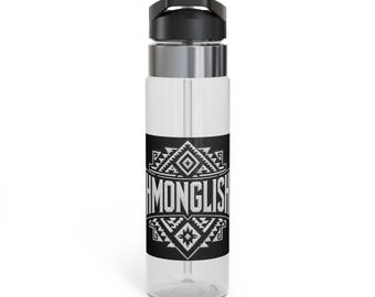 Hmong-Design | Individuell gestaltete Wasserflasche in Hmonglish