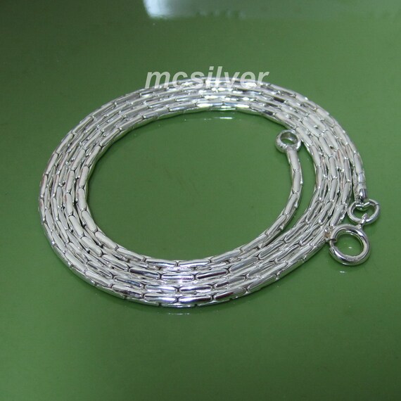 Moderno Plata Esterlina 925 30mm Collar Colgante 17/" Borla-en Caja De Regalo