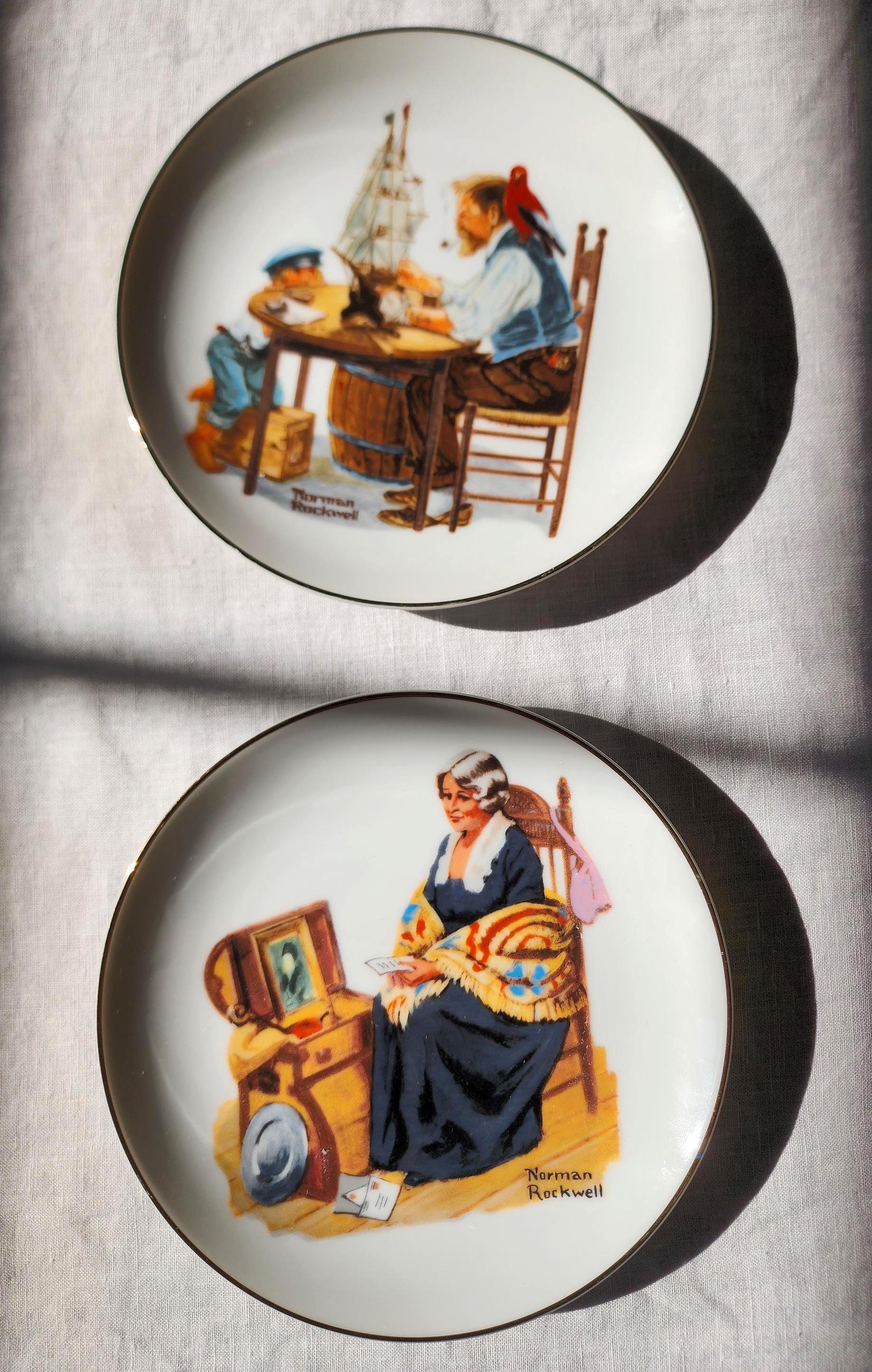 Norman Rockwell Collector Set - Etsy