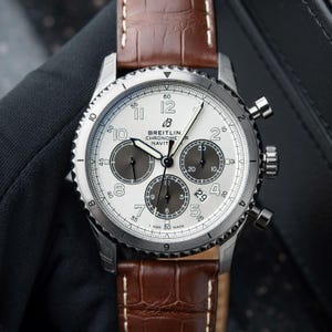 Vintage Breitling Navitimer 8 UNWORN 2025 B01 Limited Edition Chronograph Silver 43mm