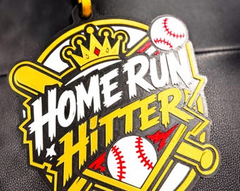 Home Run Hitter Baseball Hype Chain – 3D Printed Player Award