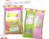 DIGITAL DOWNLOAD Lemonade Stand Theme Birthday Honey Bun Buns Wrappers Labels Printables Il_170x135