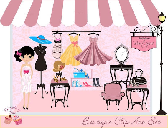 Boutique Clip Art Set - Etsy Australia Boutique Clip Art Set - Etsy Australia