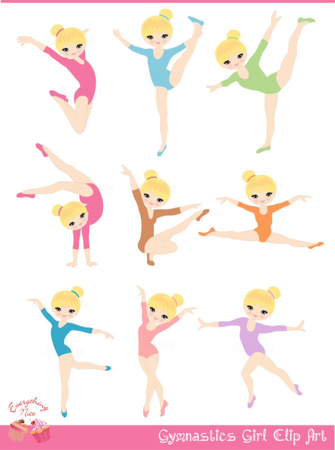 Gimnasia rubia gimnasta niña Clip Art - Etsy México Gimnasia rubia gimnasta niña Clip Art - Etsy México