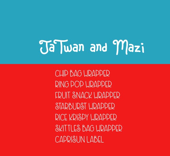 DIGITAL DOWNLOAD JaTwan and Mazi Printables Il_570xn