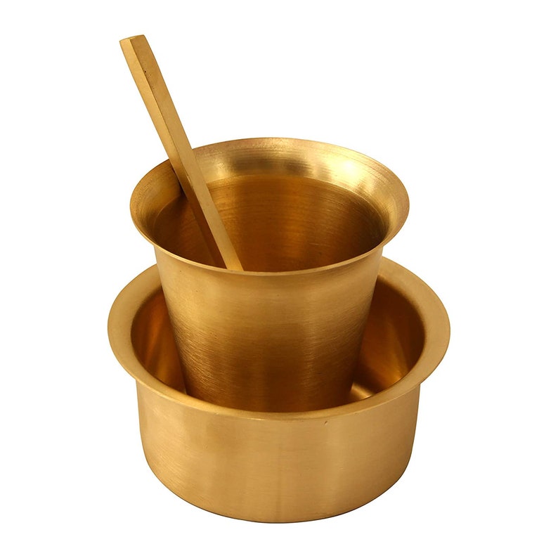 Coffee Filter With DABARA Set / Brass Coffee Filter With Etsy