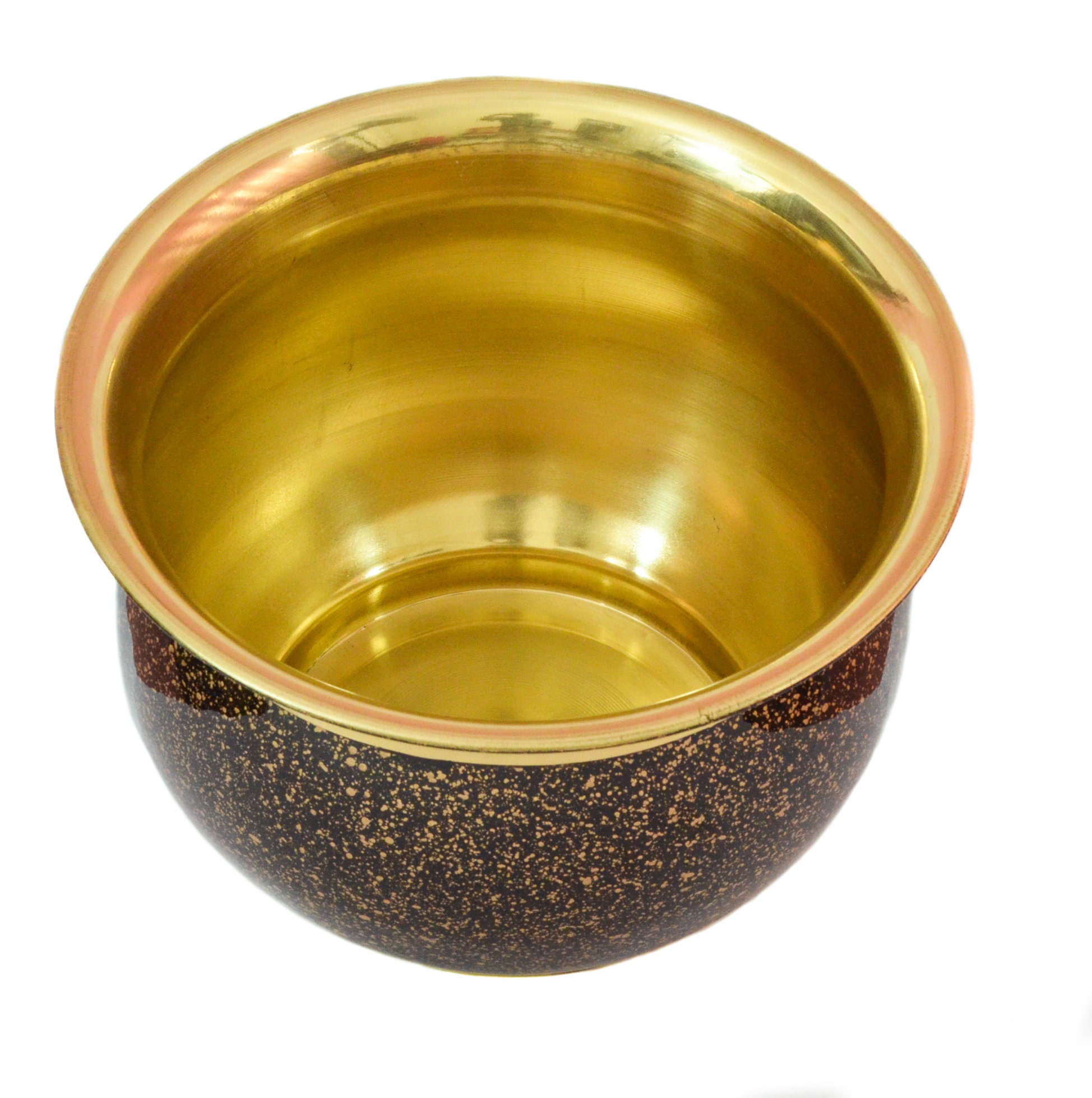  TANGERINE Mangala Snanam, Brass Planter, Plant Container