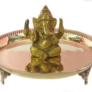 Brass Handcrafted Asan for God || Pooja Stand || Mukkali Stand || Pooja thali